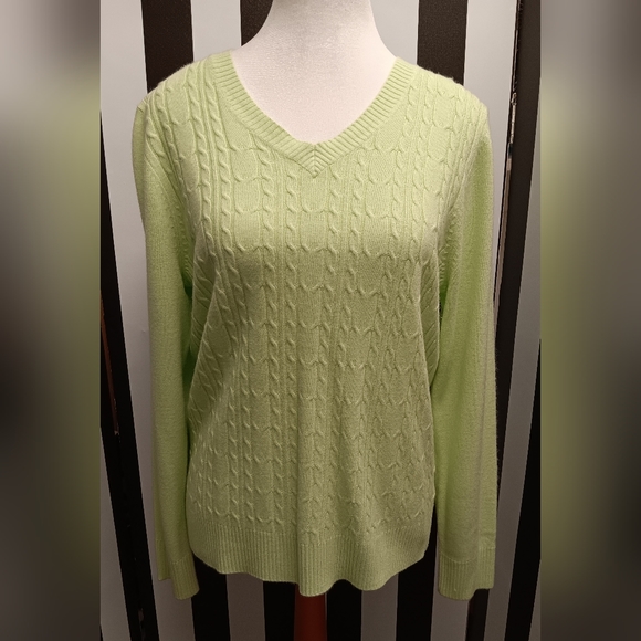 hampshire studio Sweaters - Lime sweater
